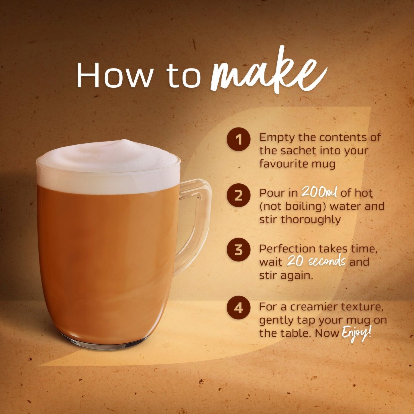 Nescafe Gold Toffee Nut Latte 8 x 18.6g