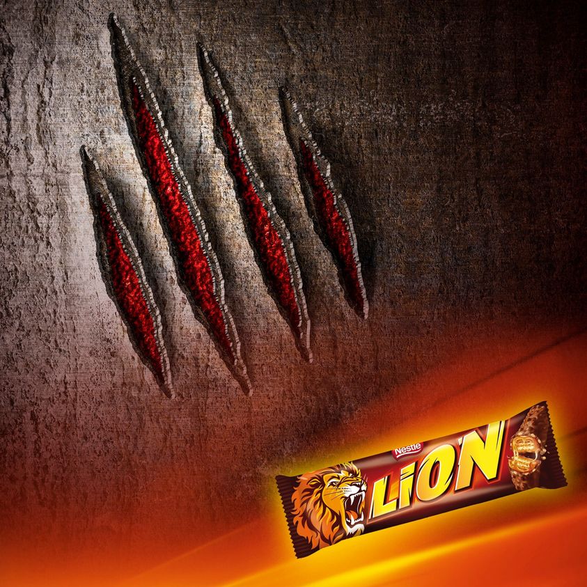 Nestle Lion Choco bar 4 pack 120g
