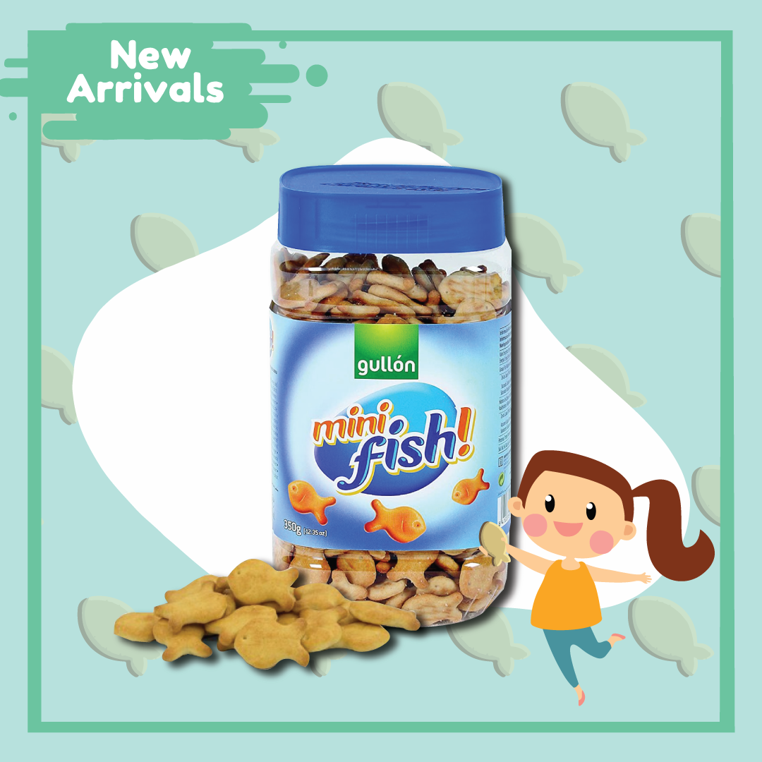Gullon Fish Savoury Nibbles Jar 250g