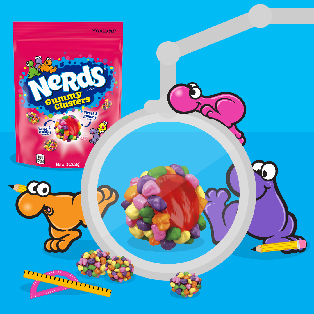 Nerds Gummy Clusters Fruit Flavour Candy 113g