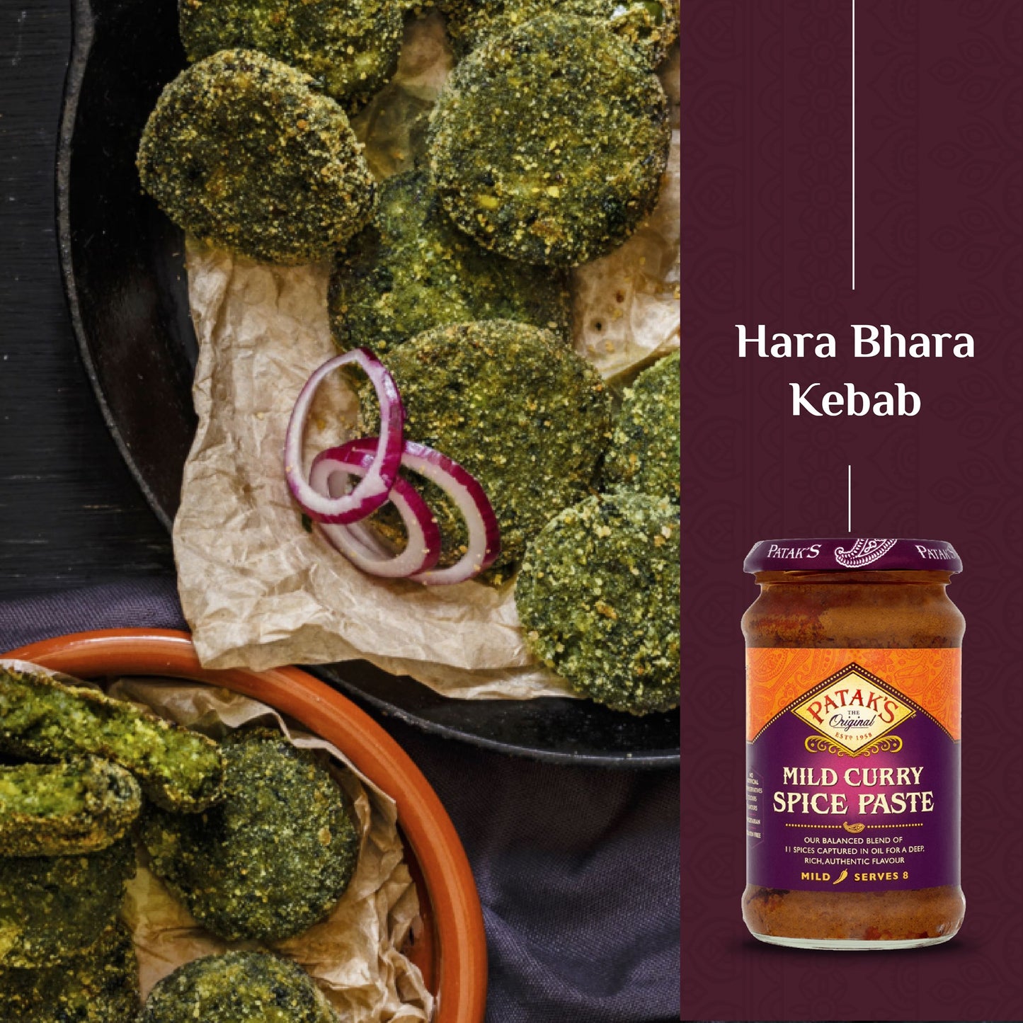 Pataks The Original Mild Curry Spice Paste 283g