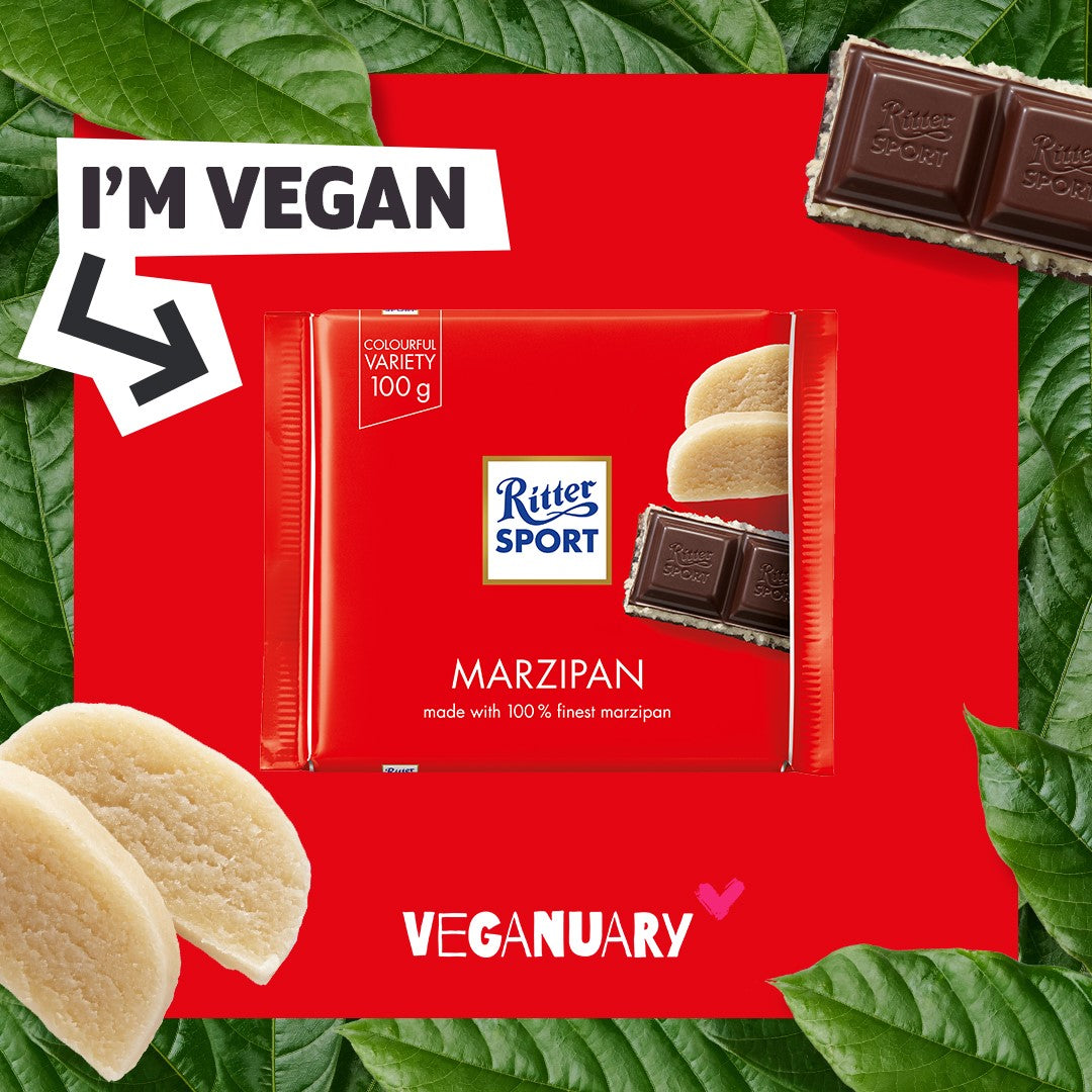 Ritter Sport Colourful Variety Marzipan 100g