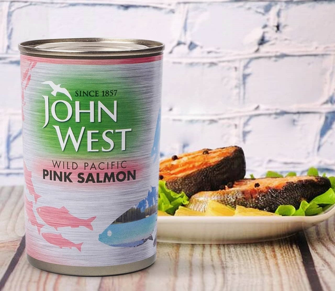 John West Wild Pacific Pink Salmon 213g