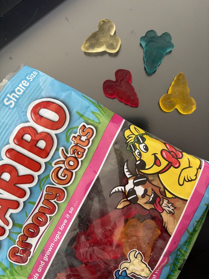 Haribo Groovy Goats Jelly 160g