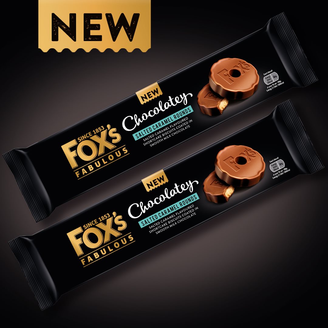 Fox's Salted Caramel Chocolatey Rounds 130G