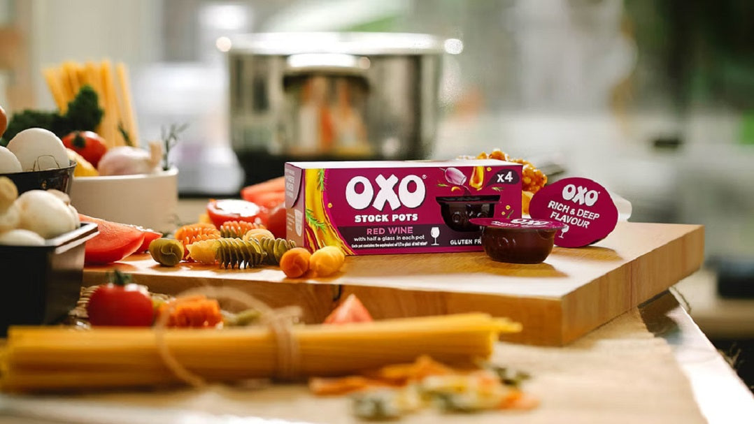 Oxo Stock Pots Red Wine 4 Packs 80g