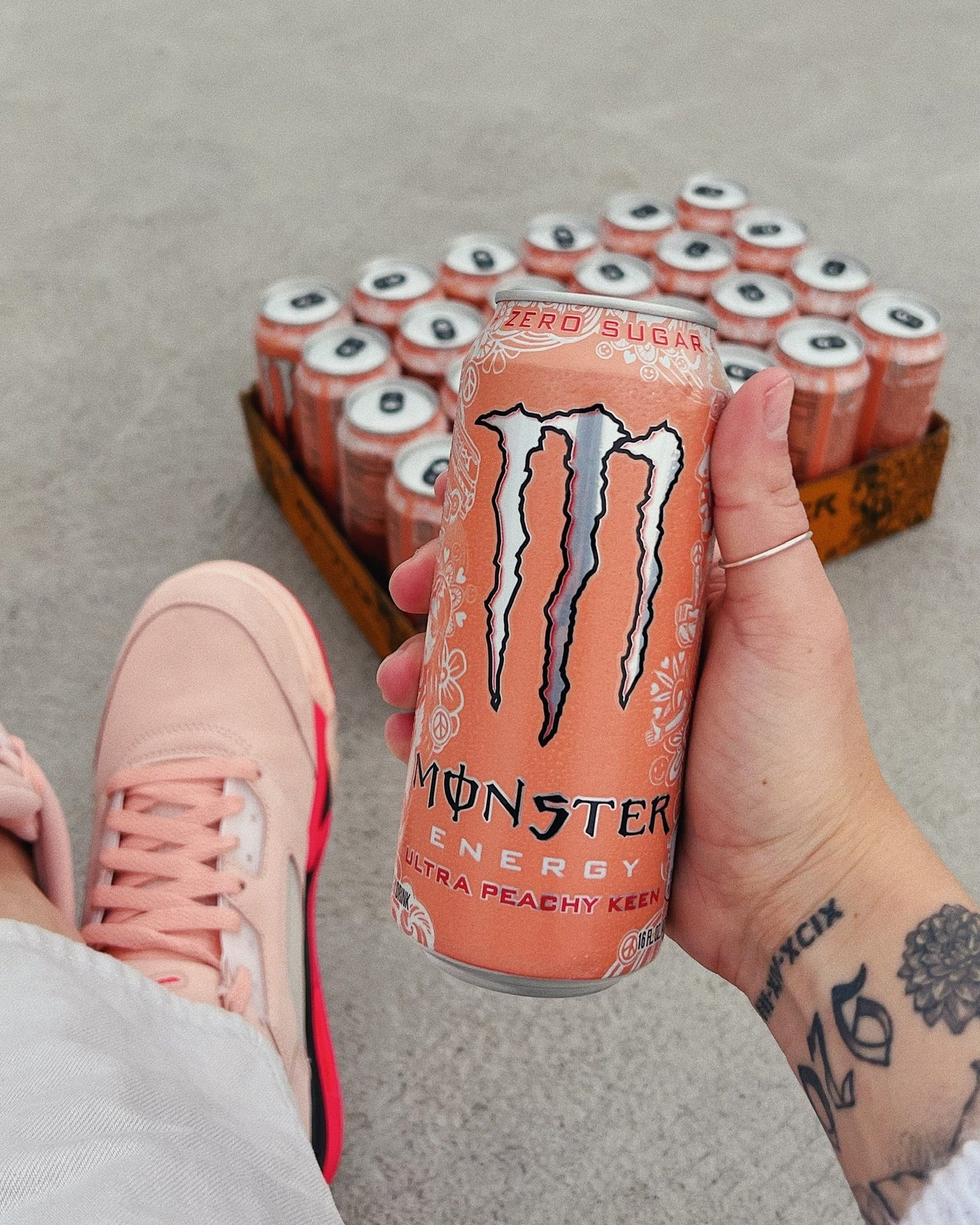 Monster Energy Drink Ultra Peachy Keen Zero Sugar 500ml