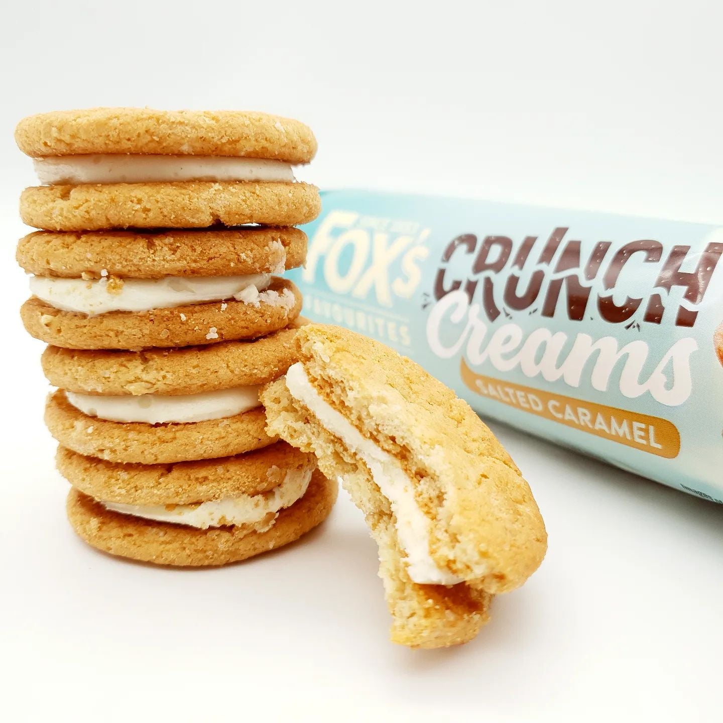 Fox Favourites Crunch Creams Salted Caramel 200g