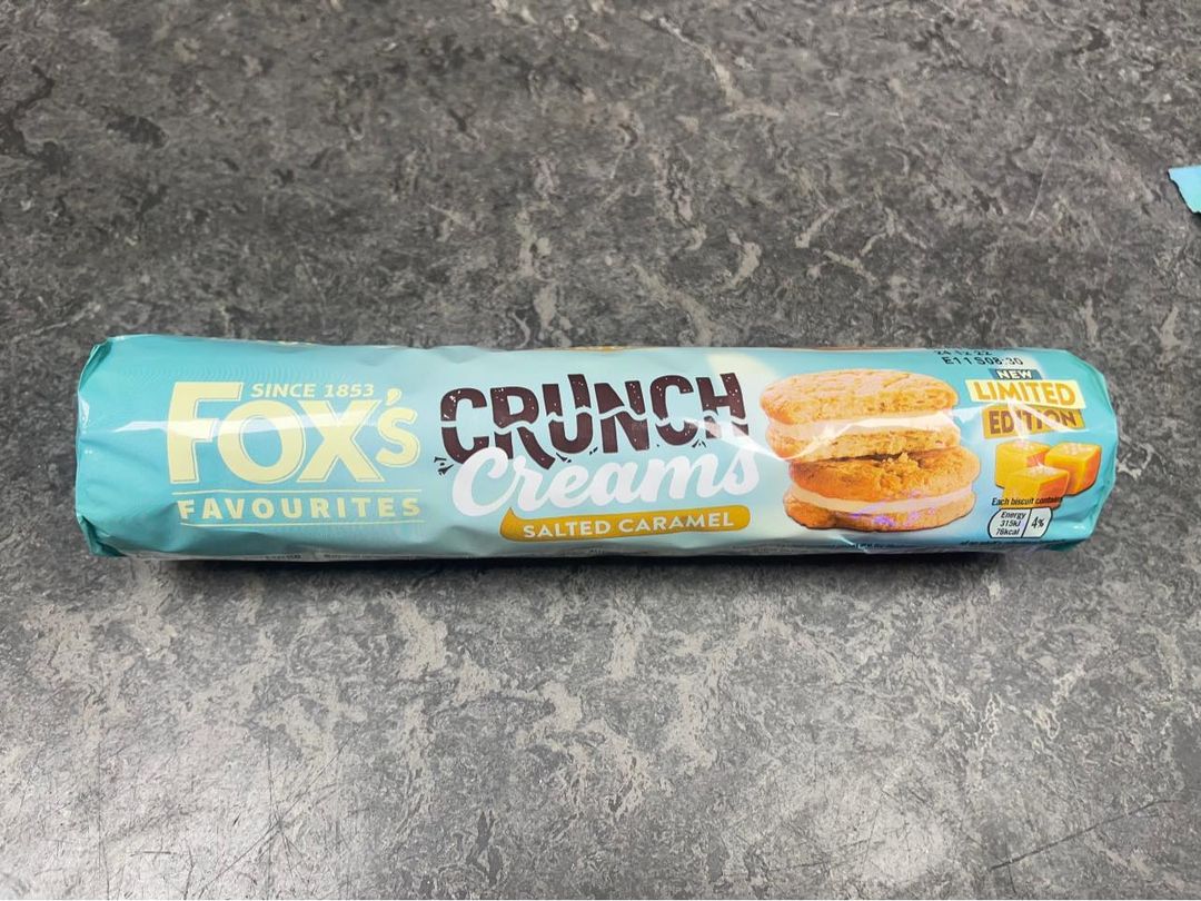 Fox Favourites Crunch Creams Salted Caramel 200g