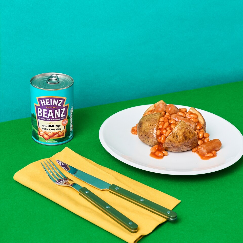 Heinz Baked Beans & Richmond Pork Sausages 415g