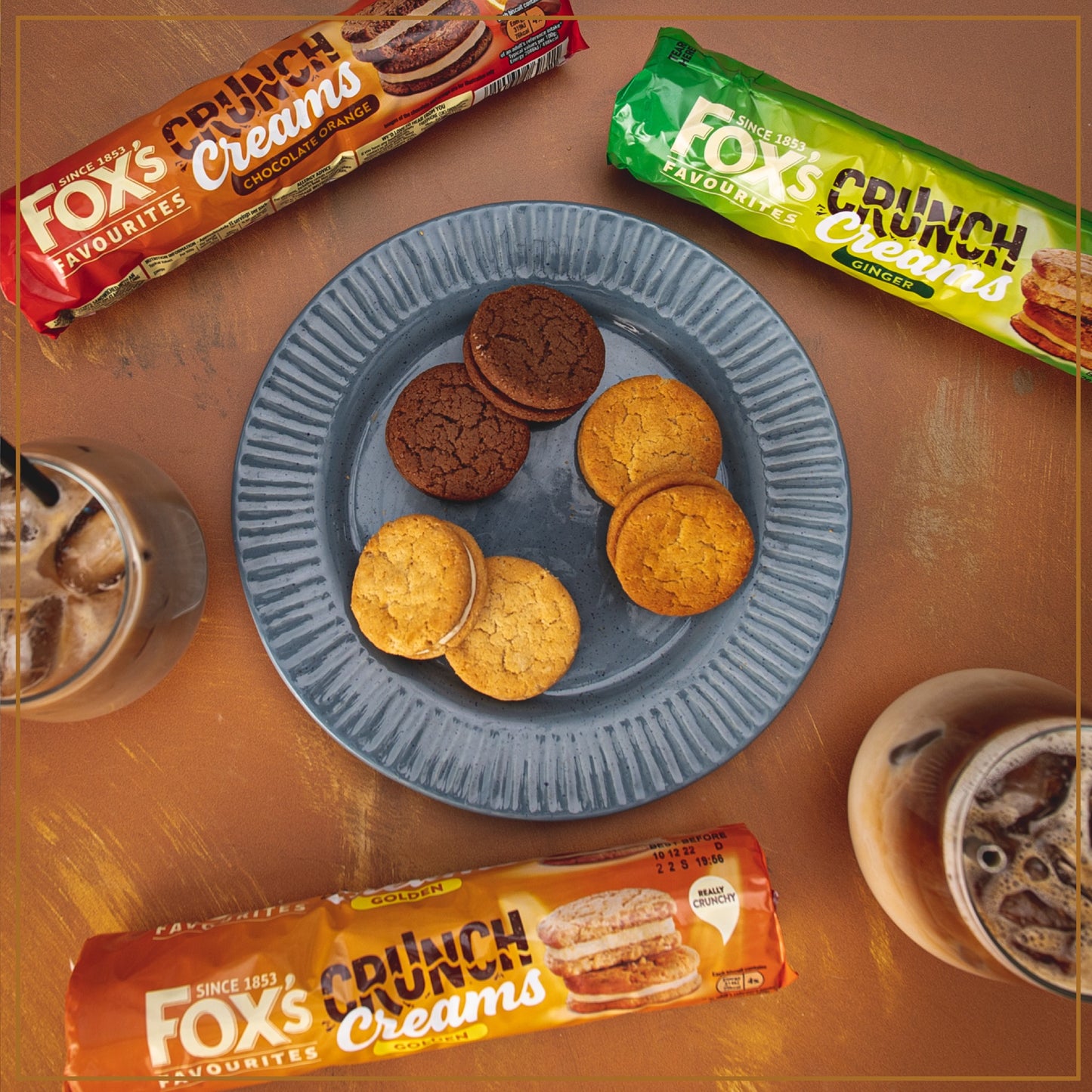 Fox's Ginger Crunch Creams Biscuits 200G