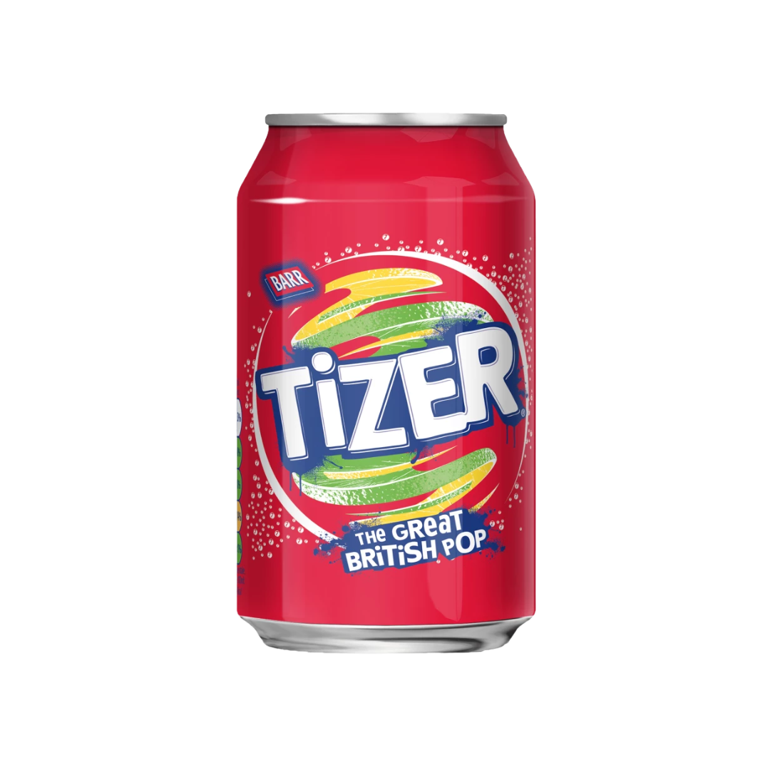 Tizer Sparkling Mixed Fruit Soft Drink 330ml