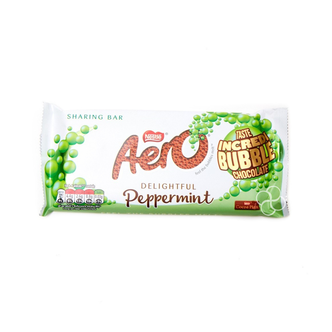 Nestle Aero Delightful Peppermint Bubble Bar 90g
