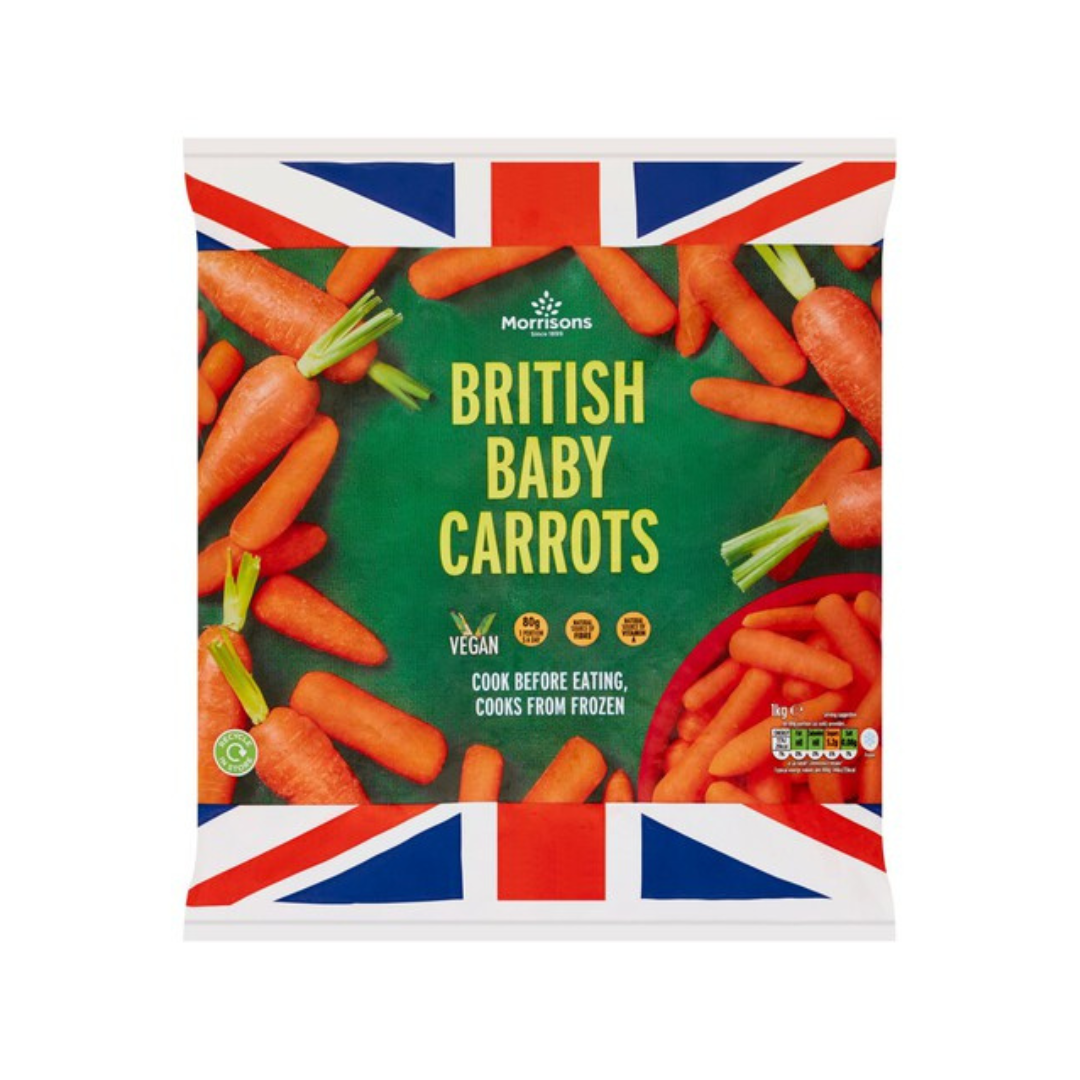 Morrisons Baby Carrots 1kg