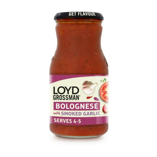 Loyd Grossman Bolognese with Smoked Garlic Sauce 660g