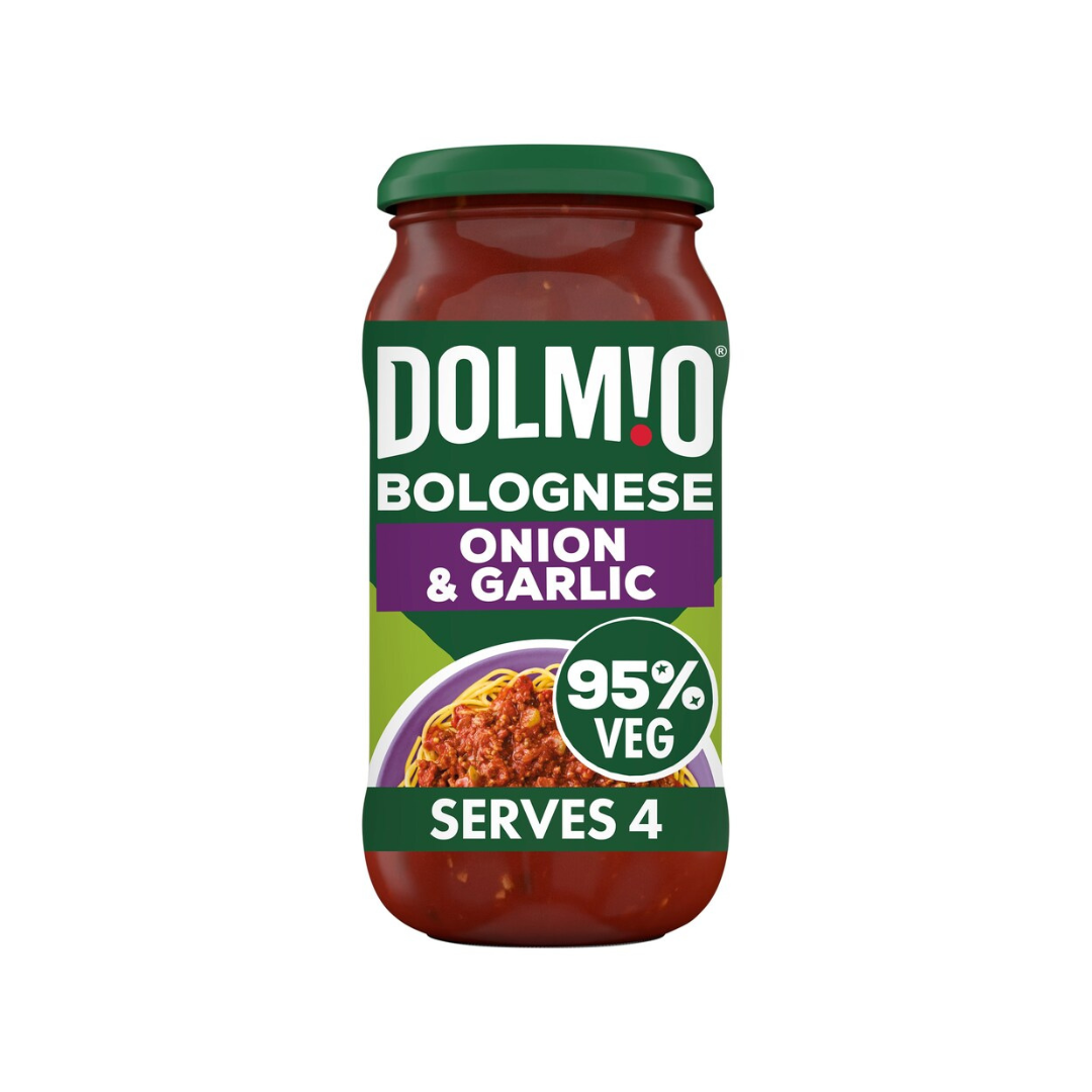 Dolmio Bolognese Onion & Garlic Sauce Jar 450g