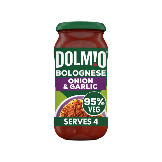 Dolmio Bolognese Onion & Garlic Sauce Jar 450g