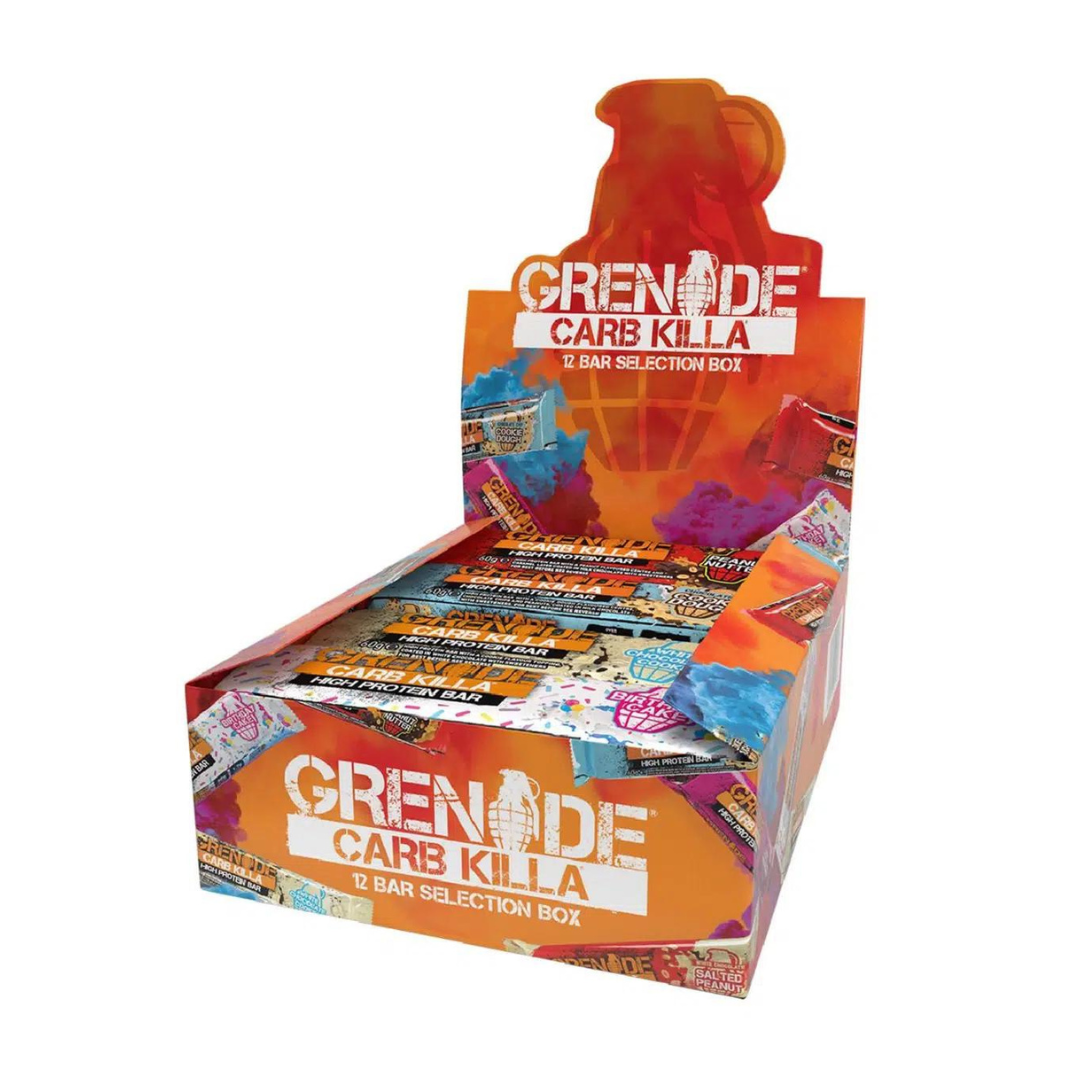 Grenade High Protein Low Sugar Bar – Assorted Box (12 Bars) 720g