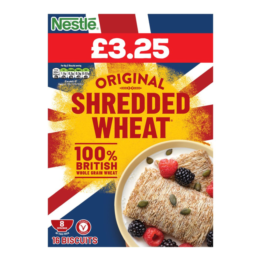 Nestle Shredded Wheat Original 16 Biscuits