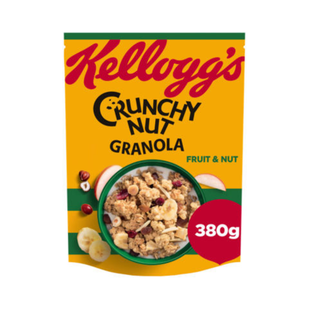 Kelloggs Crunchy Nut Granola Fruit & Nut 380g
