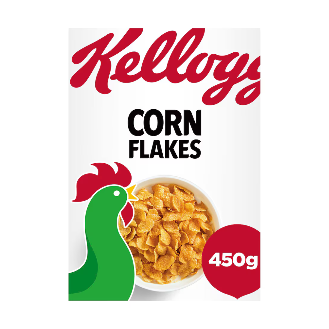 Kellogg's Corn Flakes Breakfast Cereal 450g