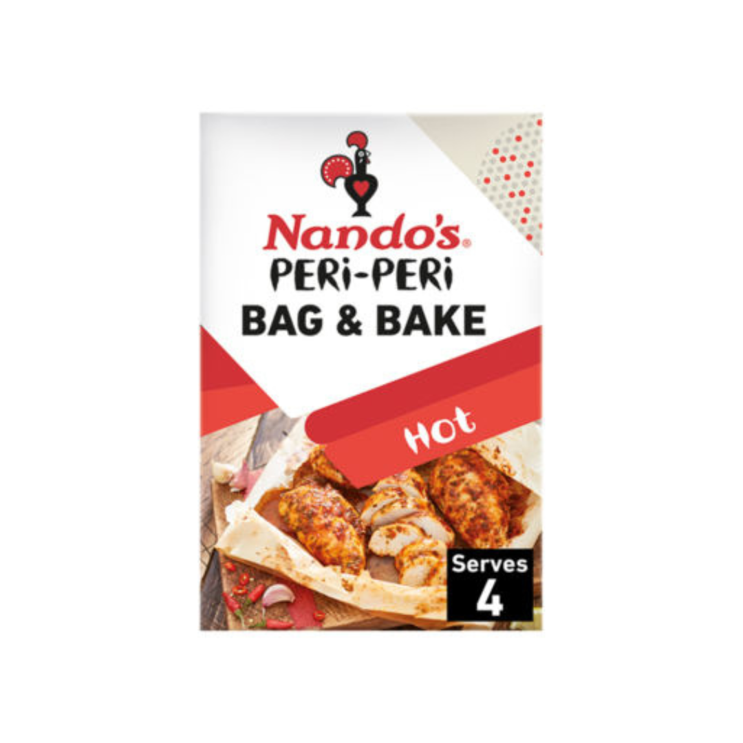 Nandos Peri Peri Bag & Bake Hot Powder Mix 20g