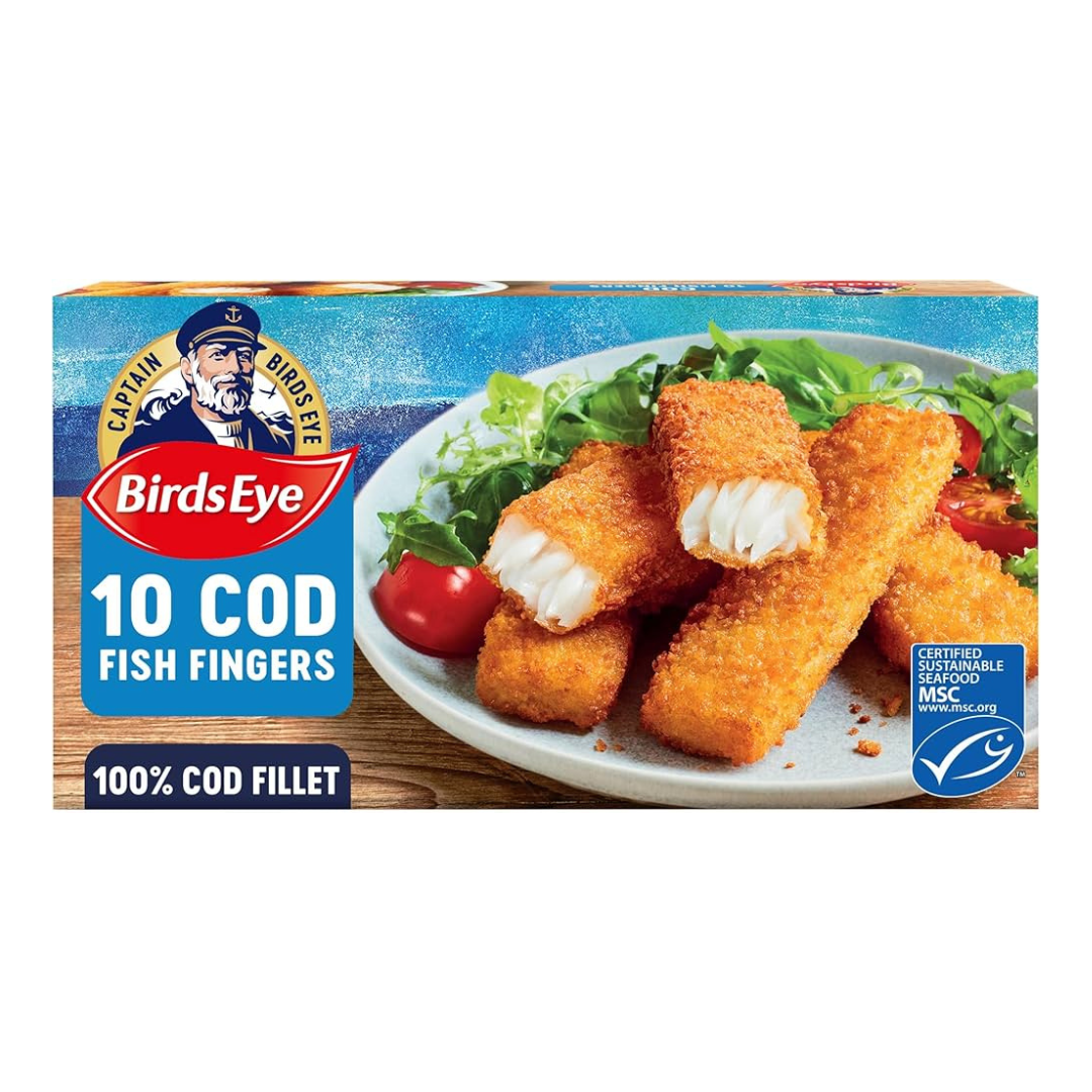 Birds Eye Cod Fish Fingers 10 Pack 280g