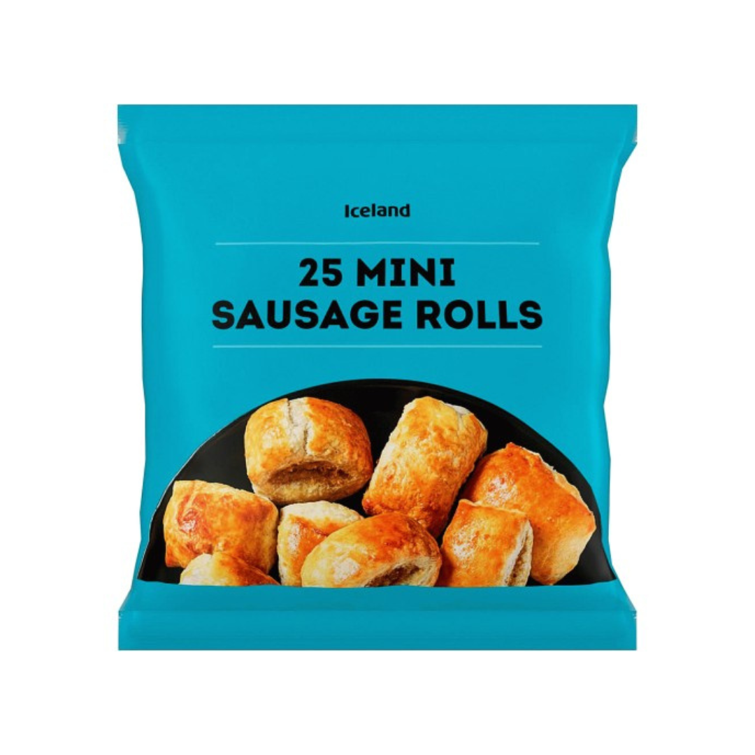 Iceland Mini Sausage Rolls 25 Pack 400g
