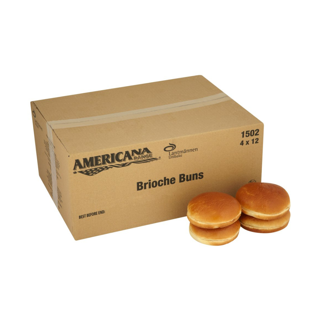 Americana Range Brioche Bun 70g