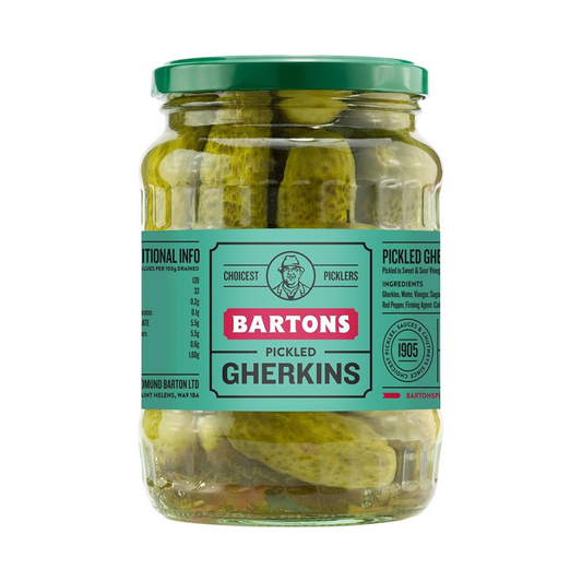 Bartons Pickled Gherkins 670g