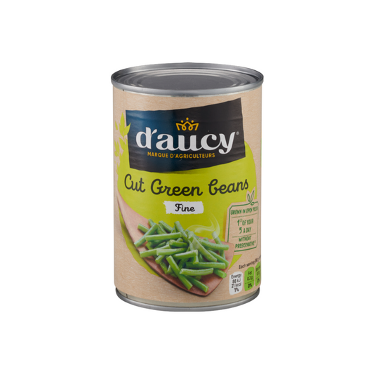 D'Aucy Fine Cut Green Beans 400g