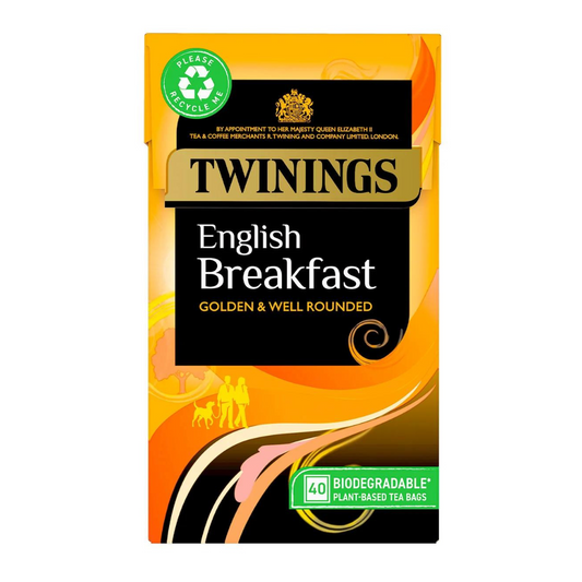 Twinings English Breakfast 40 Tea Bags 100g