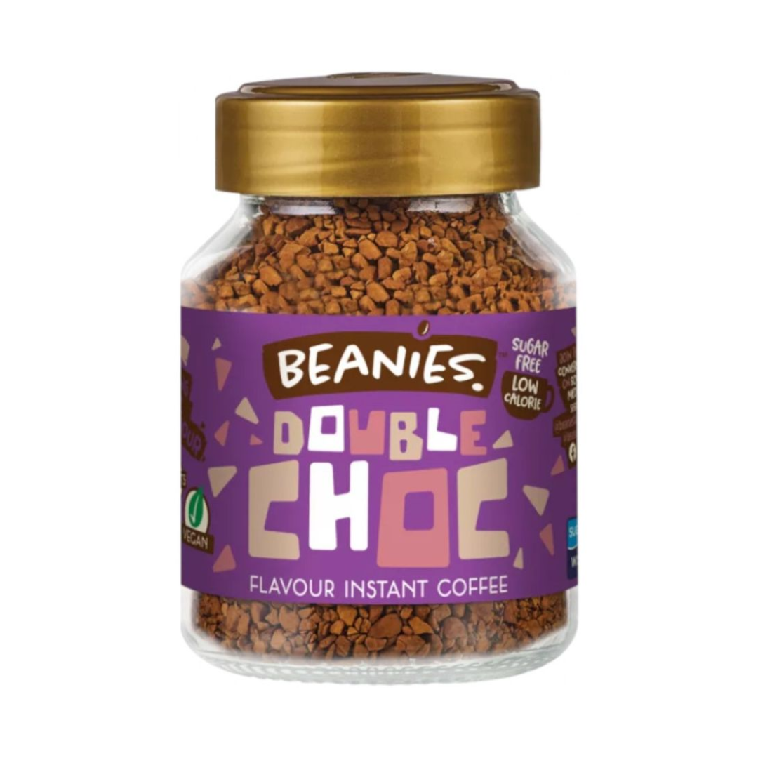 Beanies Double Chocolate Flavoured Instant Coffee 50g กาแฟสำเร็จรูป Beanies รสดับเบิ้ลช็อกโกแลต 50 กรัม