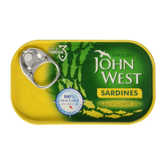 John West Sardines in Sunflower Oil 120g