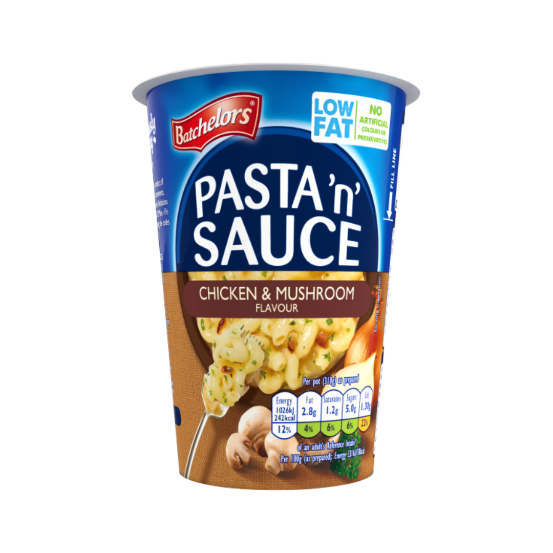 Batchelors Pasta n Sauce Chicken & Mushroom Flavour Pot 65g