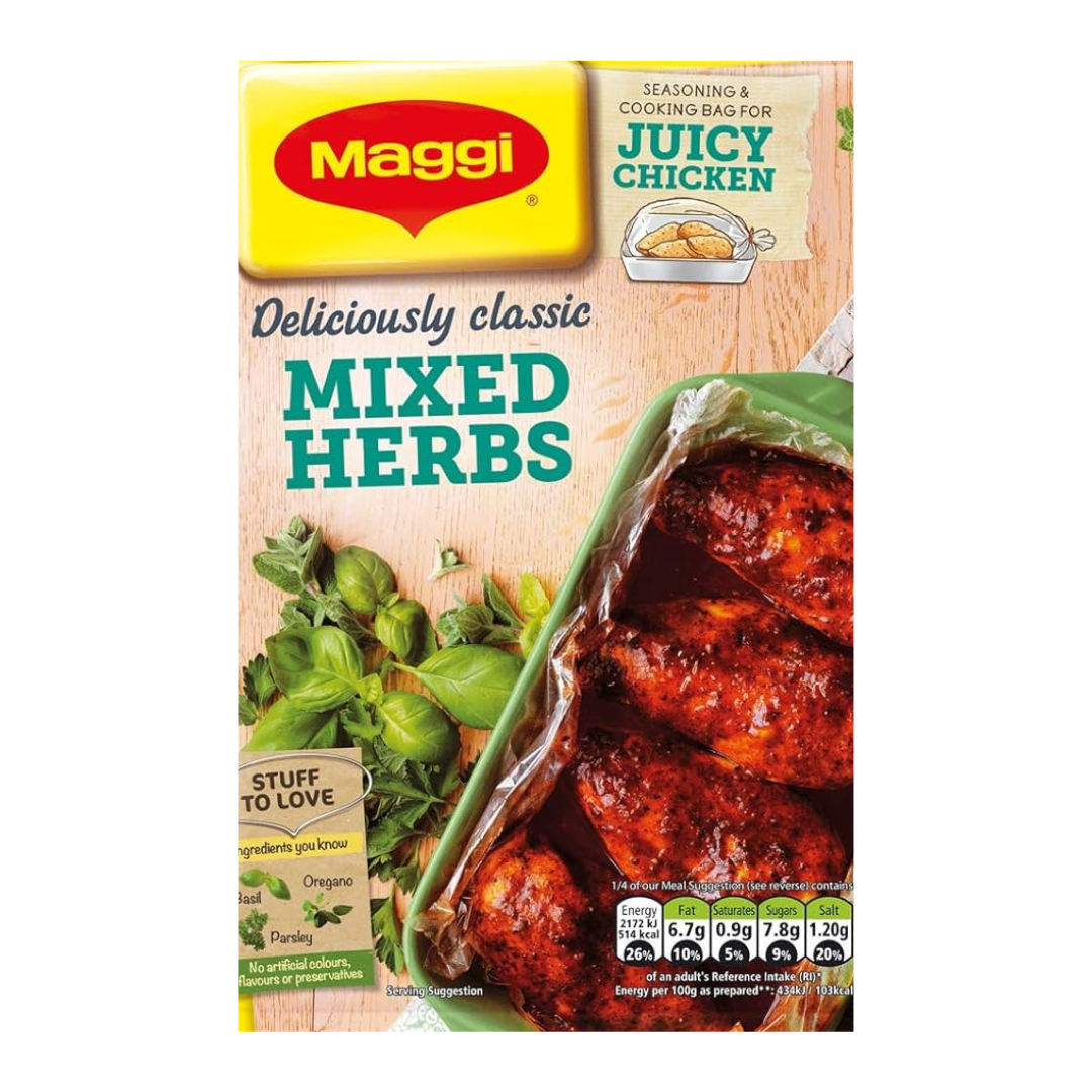 Maggi Mixed Herbs Chicken Recipe Mix 30g