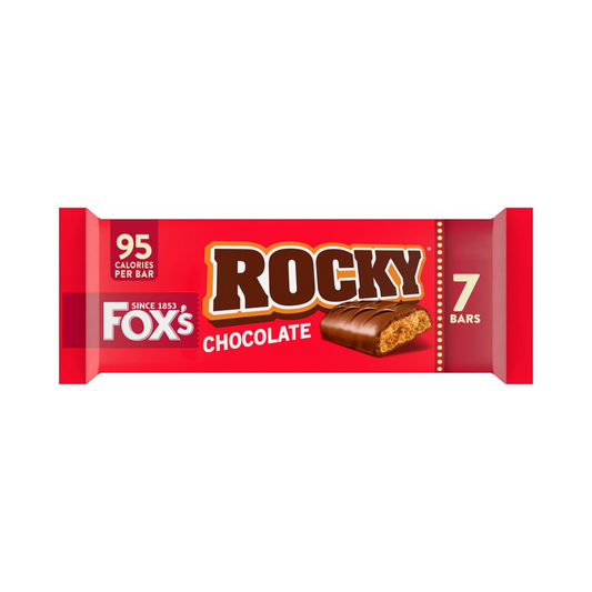 Fox's Rocky Chocolate Biscuit Bar 7 Pack 133G