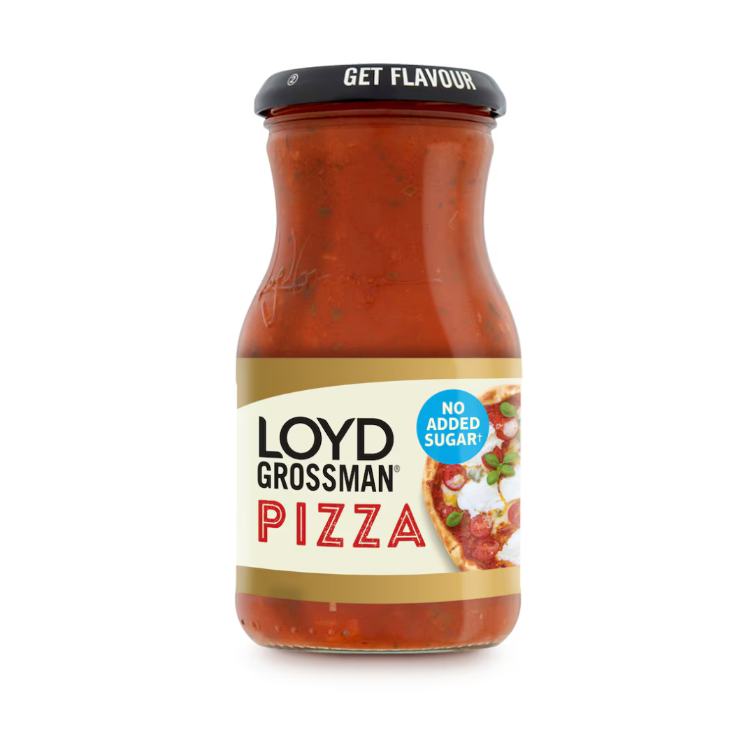 Loyd Grossman Tomato, Basil & Oregano Pizza Topping Sauce 350g