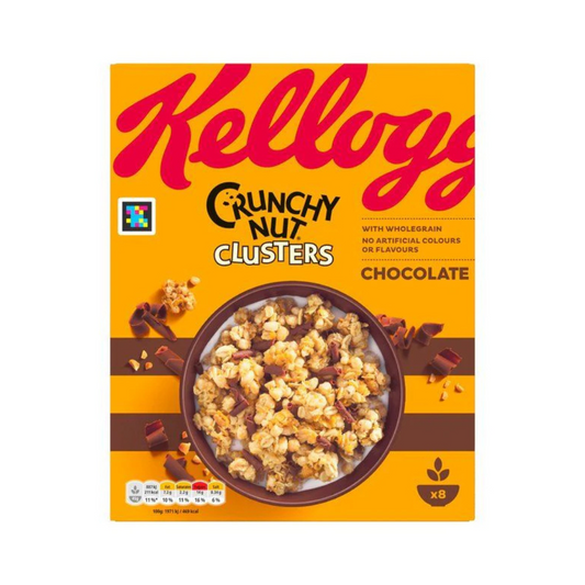 Kellogg's Crunchy Nut Chocolate Clusters Cereal 400g