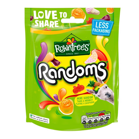 Rowntree's Randoms Sweets Sharing Bag 150g