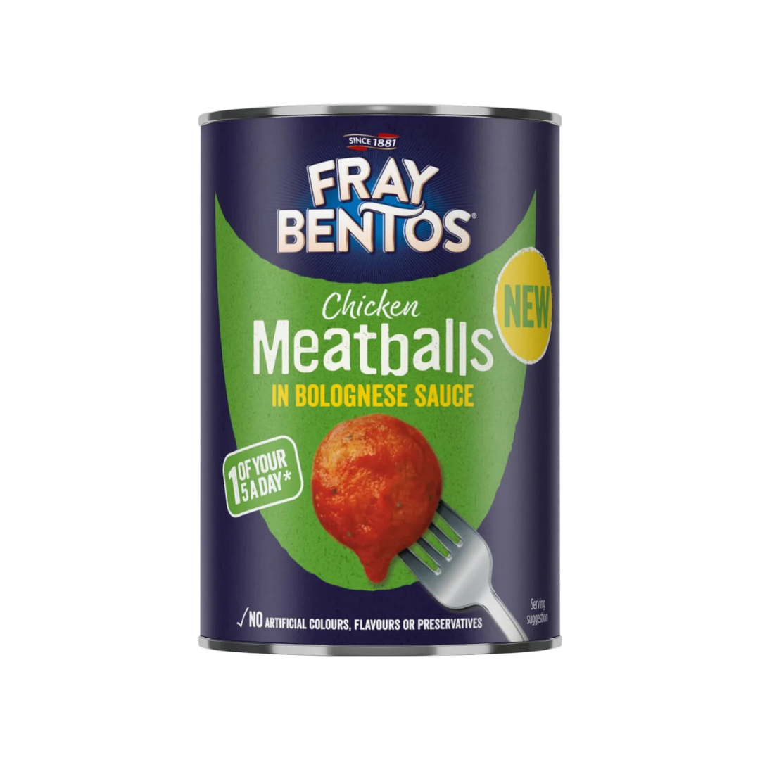 Fray Bentos Chicken Meatballs in Bolognese Sauce 380g