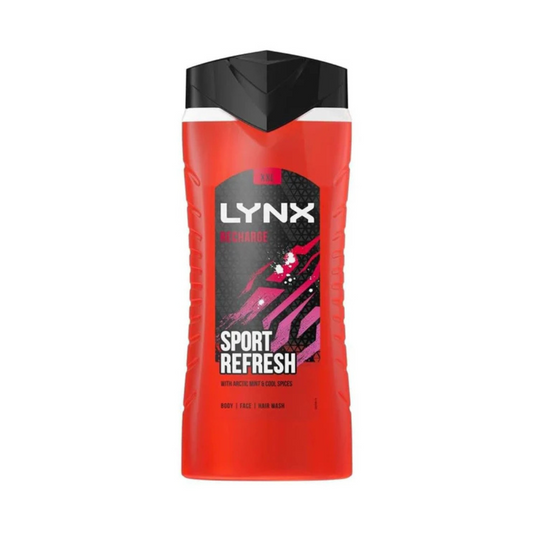 Lynx Shower Gel Recharge Sport Refresh 500ml