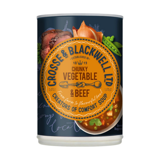Crosse & Blackwell Chunky Vegetable & Beef Soup 400g