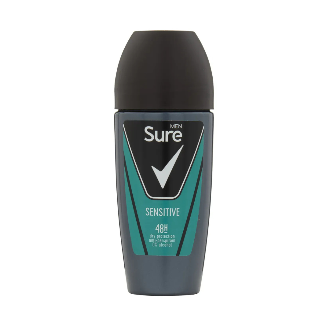 Sure Men Anti-Perspirant Roll On Sensitive 50ml