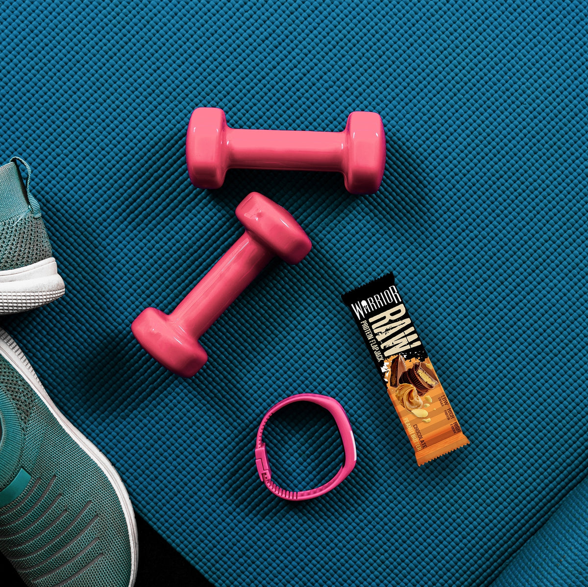 Warrior Crunch Protein Bar Dark Chocolate Peanut Butter 64g