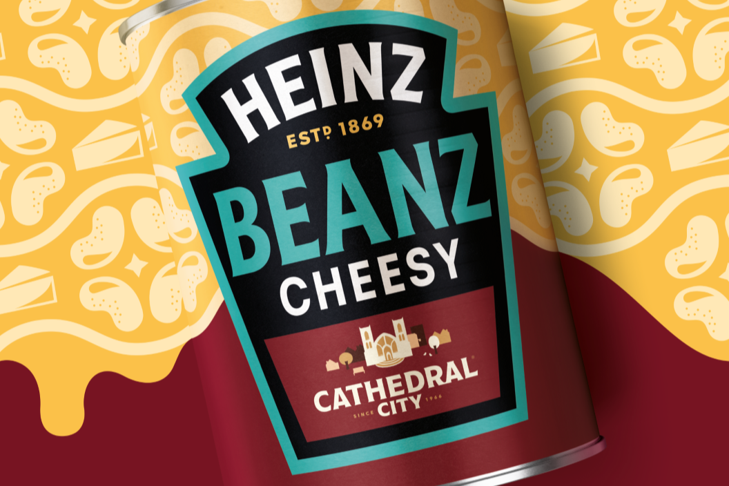 Heinz Cathedral City Cheesy Baked Beans 390g