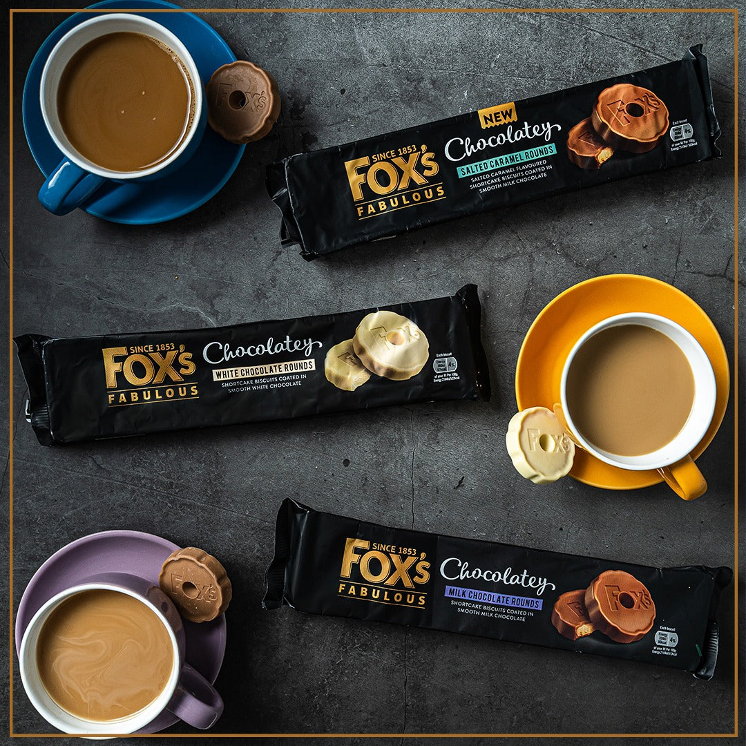 Fox's Salted Caramel Chocolatey Rounds 130G