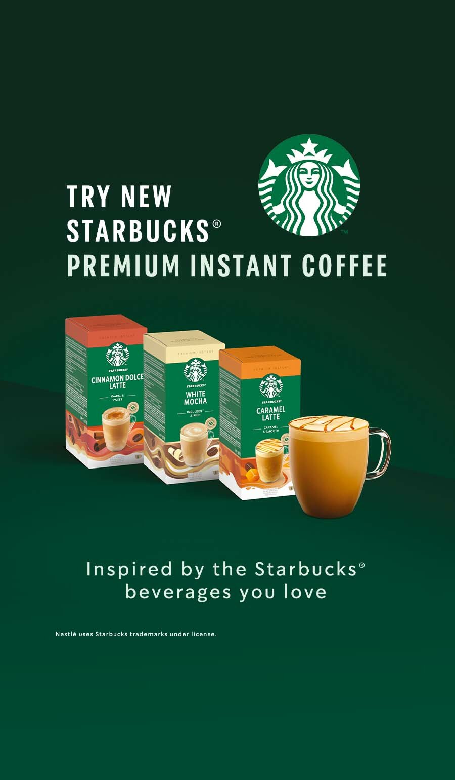 Starbucks Premium Instant Cinnamon Dolce Latte 117.5g