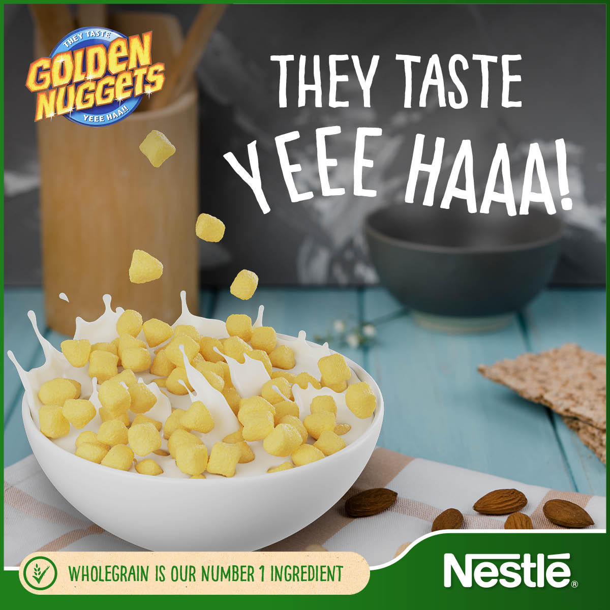 Nestle Golden Nuggets Cereal 375g