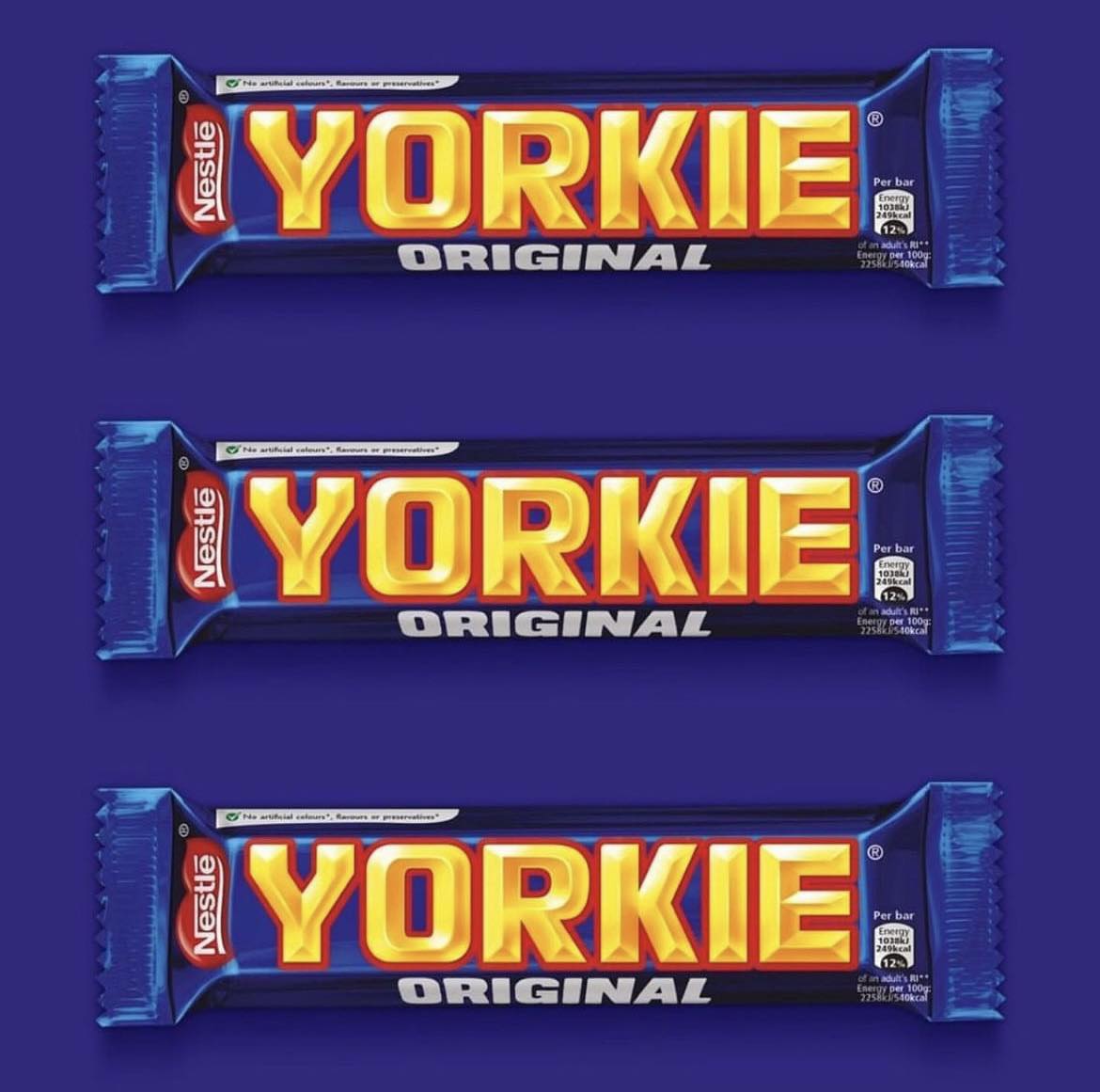 Yorkie Milk Chocolate Bar Multipack 138g